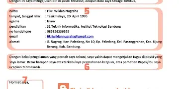 Membuat Surat Lamaran Kerja Sesuai EYD yang Baik dan Benar